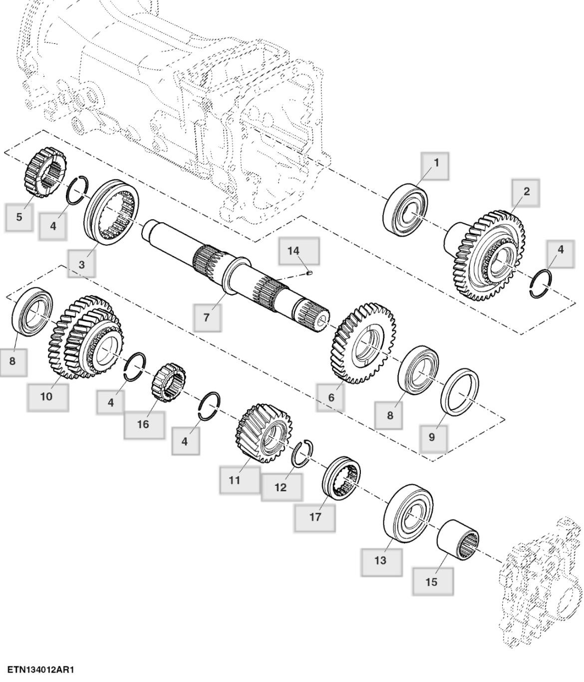 Trục truyền động 2WD